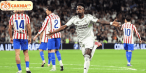 Vinicius đã có 11 bàn thắng tại La Liga mùa này.